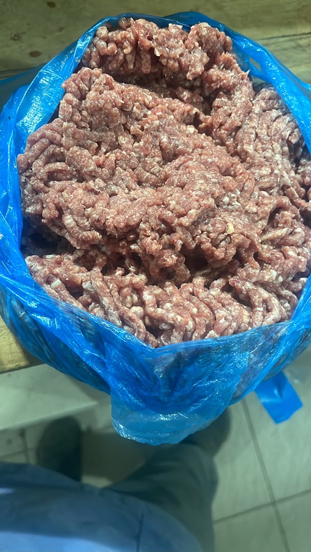 Viande de bœuf hachée